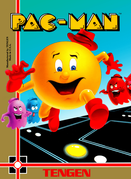 Pac-Man (Tengen) box art