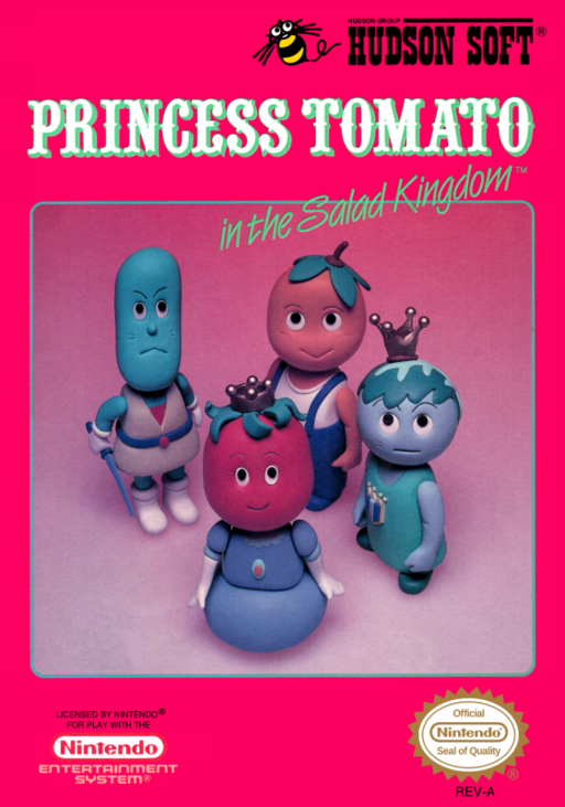 Princess Tomato in the Salad Kingdom box art