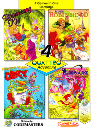 Quattro Adventure box art