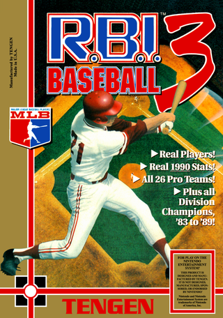 R.B.I. Baseball 3 box art