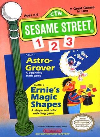 Sesame Street: 1-2-3 box art