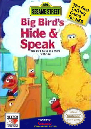Sesame Street: Big Bird's Hide & Speak box art