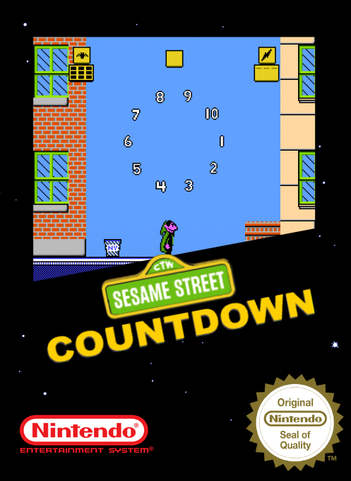 Sesame Street Countdown box art