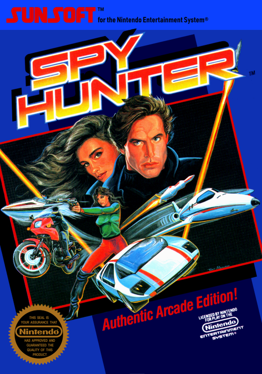 Spy Hunter box art