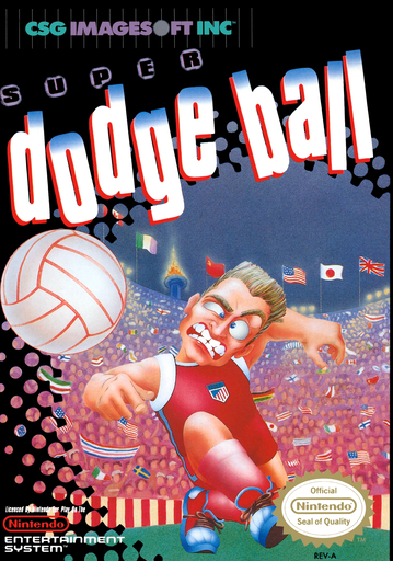 Super Dodge Ball box art