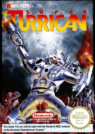 Super Turrican box art