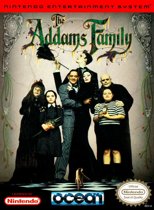 The Addams Family box art