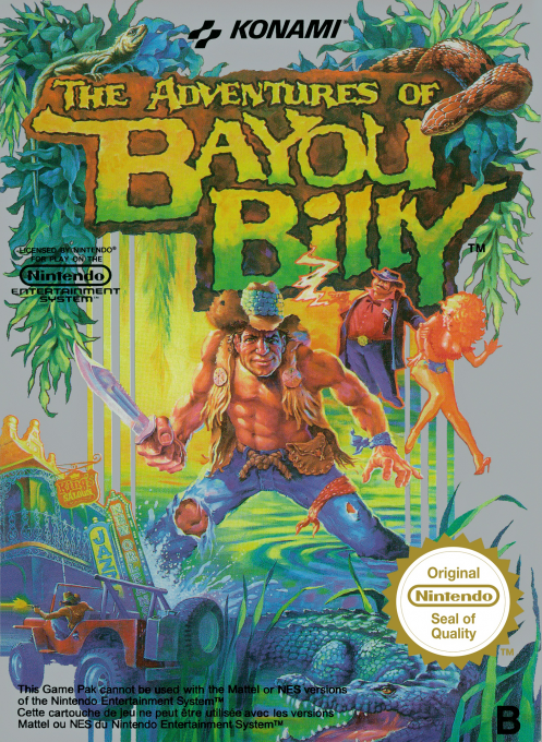 The Adventures of Bayou Billy box art