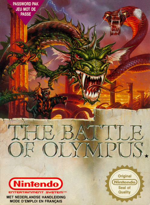 The Battle of Olympus box art