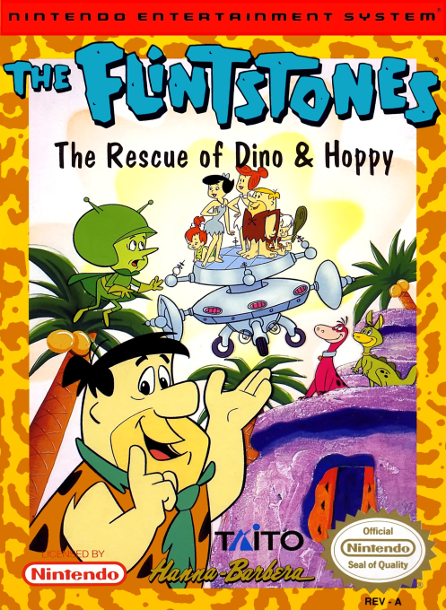 The Flintstones: The Rescue of Dino & Hoppy box art
