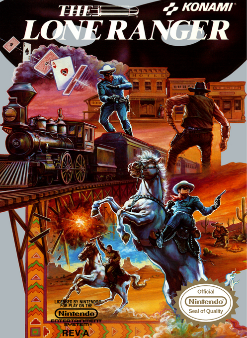 The Lone Ranger box art