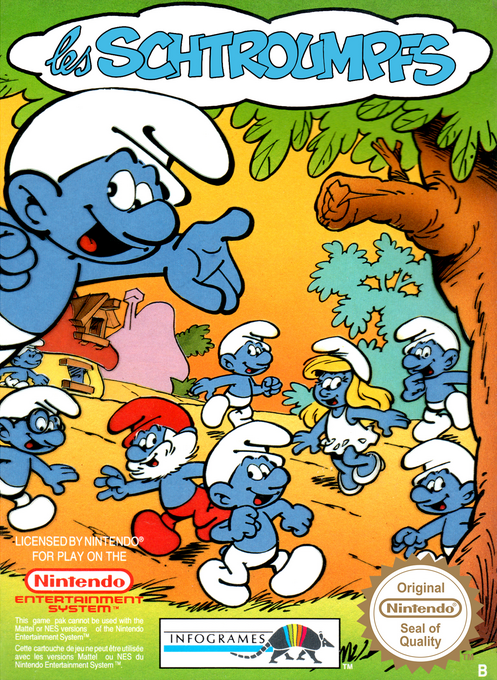 The Smurfs box art