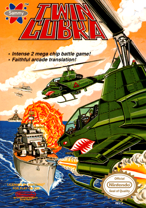 Twin Cobra box art