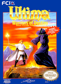 Ultima V: Warriors of Destiny box art