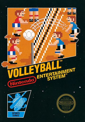 Volleyball box art