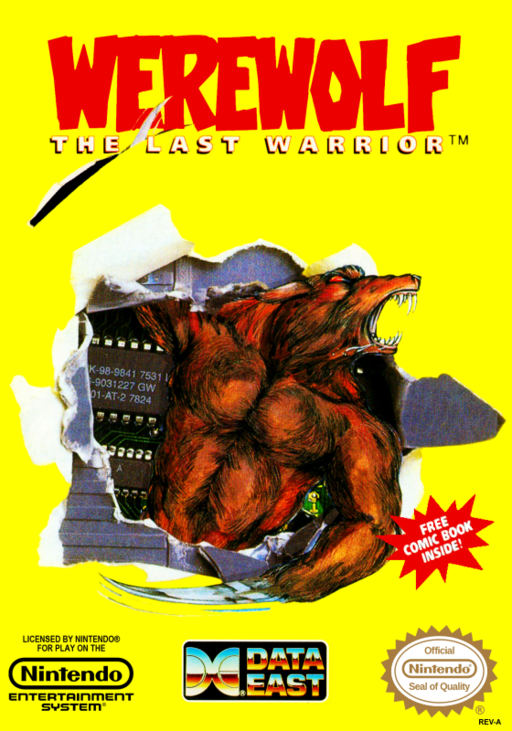 Werewolf: The Last Warrior box art