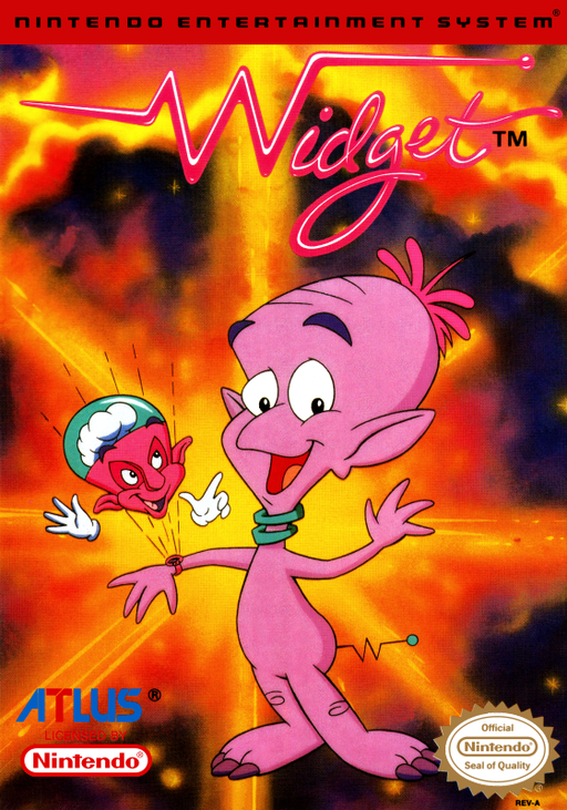 Widget box art