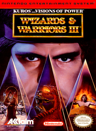 Wizards & Warriors III: Kuros - Visions of Power box art
