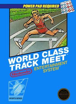 World Class Track Meet box art