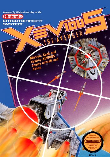 Xevious box art