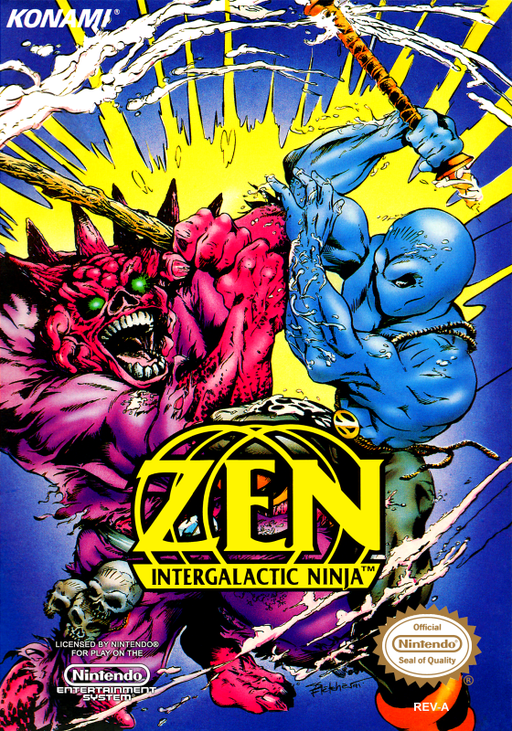 Zen: Intergalactic Ninja box art