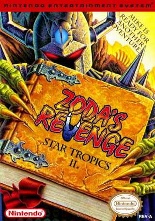 Zoda's Revenge: StarTropics II box art