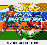 Biomotor Unitron title screen