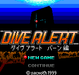 Dive Alert: Matt's Version title screen
