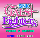SNK Gals' Fighters title screen