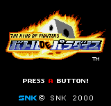 The King of Fighters: Battle de Paradise title screen