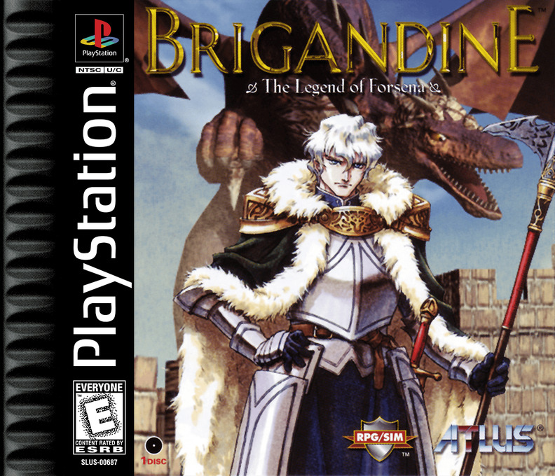 Brigandine: The Legend of Forsena box art