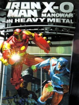 Iron Man and X-O Manowar in Heavy Metal box art