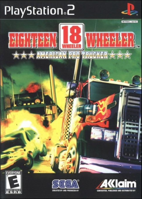 18 Wheeler: American Pro Trucker box art