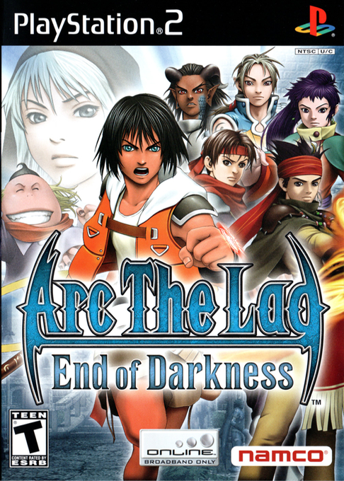 Arc the Lad: End of Darkness box art