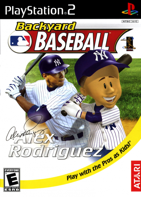 Backyard Baseball (2003-2004) box art