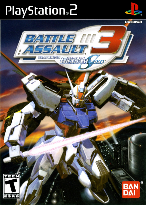 Battle Assault 3 featuring Gundam Seed box art