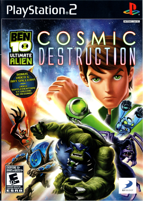 Ben 10: Ultimate Alien - Cosmic Destruction box art