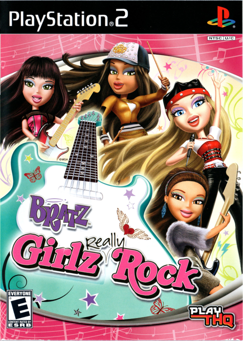 Bratz: Girlz Really Rock box art