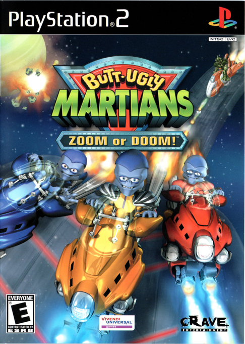 Butt-Ugly Martians: Zoom or Doom box art