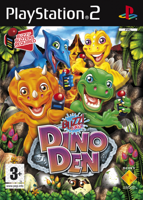 Buzz! Junior: Dino Den box art