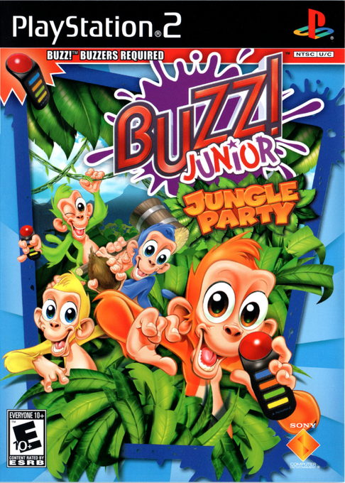 Buzz! Junior: Jungle Party box art