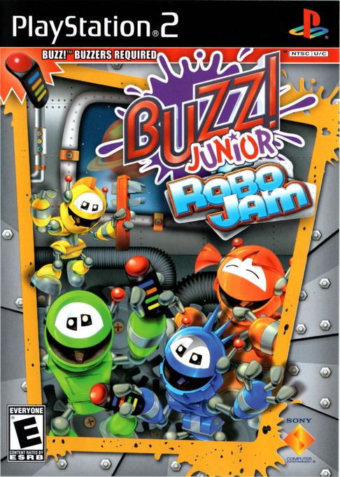 Buzz! Junior: Robo Jam box art