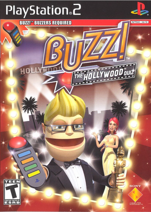 Buzz! The Hollywood Quiz box art
