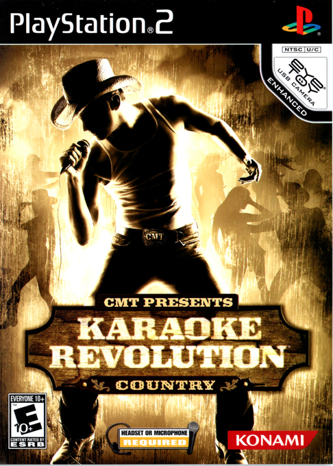 CMT Presents: Karaoke Revolution Country box art
