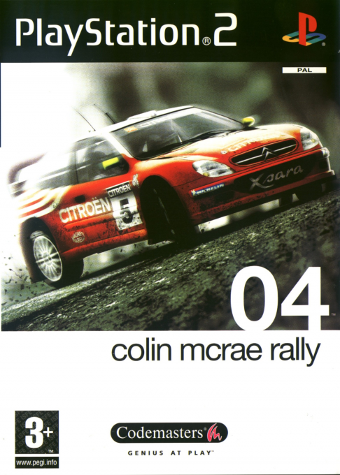 Colin McRae Rally 04 box art