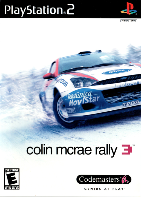 Colin McRae Rally 3 box art