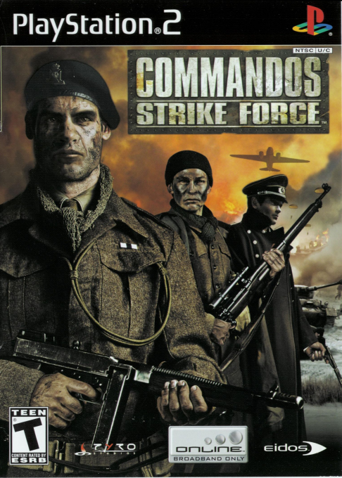 Commandos: Strike Force box art
