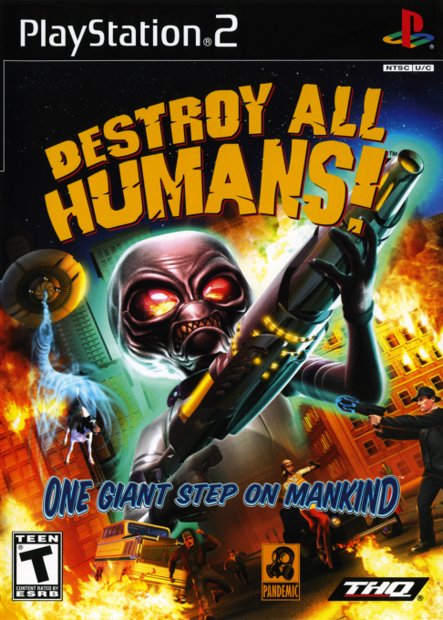 Destroy All Humans! box art