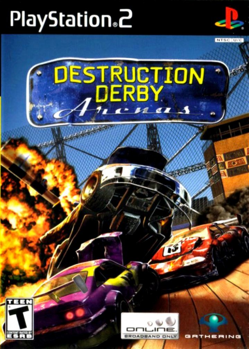 Destruction Derby: Arenas box art
