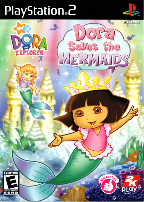 Dora the Explorer: Dora Saves the Mermaids box art